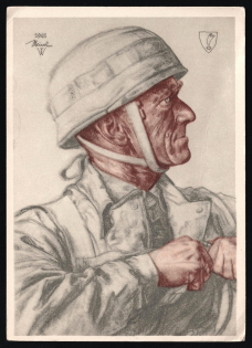 Personality, Germany, Third Reich Propaganda Postcard