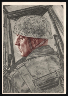 Personality, Germany, Third Reich Propaganda Postcard