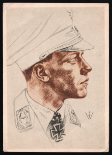 Personality, Germany, Third Reich Propaganda Postcard