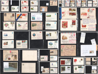 USSR, Soviet Union, Russia, Huge Collection of Commemorative Covers, Postal stationeries, FDC, Postcards