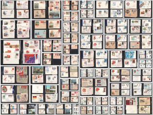 USSR, Soviet Union, Russia, Huge Collection of Commemorative Covers, Postal stationeries, FDC, Postcards