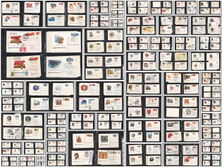 USSR, Soviet Union, Russia, Huge Collection of Commemorative Covers, Postal stationeries, FDC, Postcards