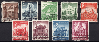 1940 Third Reich, Germany (Mi. 751 - 759, Full Set, Canceled)