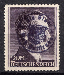 1945 2m Bad Gottleuba (Saxony), Soviet Russian Zone of Occupation, Germany Local Post (Mi. 21, Signed, Rare, CV $+++)