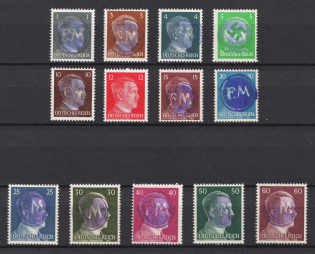 1945 Fredersdorf (Berlin), Germany Local Post (Mi. 1 - 18, Signed, CV $140, MNH)