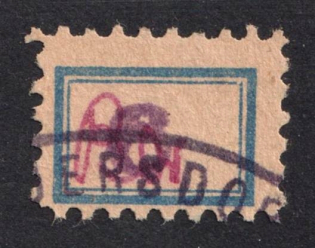 1945 6pf Fredersdorf (Berlin), Germany Local Post (Canceled)