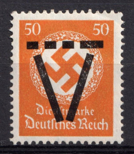 1945 50pf Saulgau (Wurttemberg), Germany Local Post (Mi. XXIV, Unofficial Issue, Signed, CV $170)