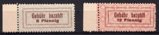 1945 Lohne (Oldenburg), Germany Local Post (Mi. 1 - 2, Unofficial Issue, Full Set, Margins, CV $170, MNH)