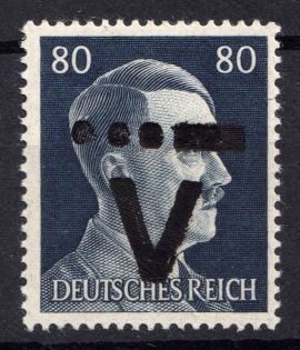 1945 80pf Westerstede (Ammerland), Germany Local Post (Mi. XVIII, Unofficial Issue, Signed, CV $170, MNH)