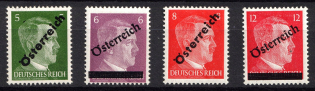 1945 Austria, Allied Occupation, Soviet Zone (Mi. 660 - 663, Full Set, Signed)