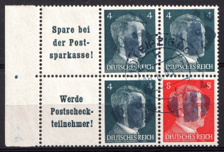 1945 Leipzig (Saxony), Soviet Russian Zone of Occupation, Germany Local Post (Canceled)