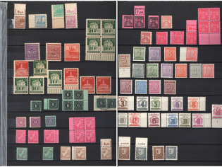 Germany Local Post, Stock of Stamps