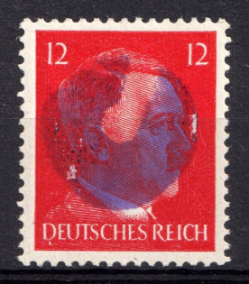 1945 12pf Aue (Saxony), Soviet Russian Zone of Occupation, Germany Local Post