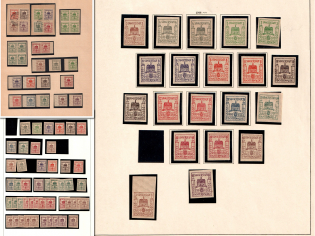 1946 Finsterwalde, Germany Local Post, Collection (Varieties)