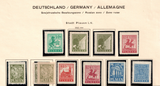 1945 Plauen, Germany Local Post