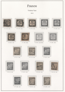 1859-82 France, Small Group Stock