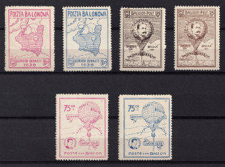 1939 Balloon Post Mail, Poland
