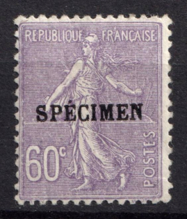 60c France (SPECIMEN)