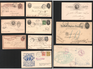 USA, Small Stock of Postcards