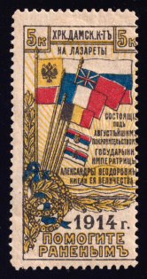 1914 5k Kharkiv, Womens Committee to Help the Wounded, For Hospitals, Russia