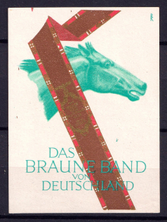 Brown Ribbon, Germany (Signed, MNH)