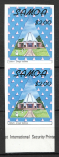 1988 Samoa Pair (CV $200, MNH)