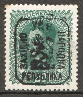 Lviv West Ukrainian People's Republic (Double Overprint)
