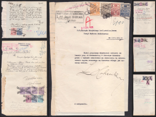 Ukrainian Territories under Poland, Stock of Documents with Revenues