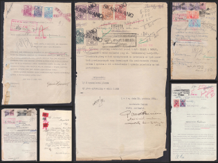 Ukrainian Territories under Poland, Stock of Documents with Revenues