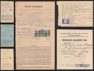 Ukrainian Territories under Poland, Stock of Documents with Revenues