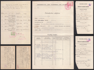 Ukrainian Territories under Poland, Stock of Documents with Revenues