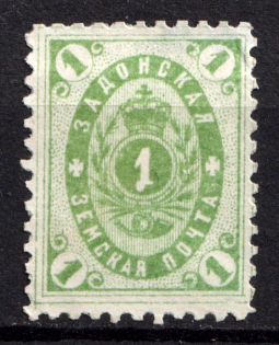 1889 1k Zadonsk Zemstvo, Russia (Schmidt #13)
