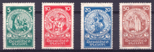 1924 Weimar Republic, Germany (Mi. 351 - 354, Full Set, CV $210, MNH)