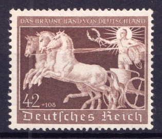 1940 Third Reich, Germany (Mi. 747, Full Set, CV $160, MNH)