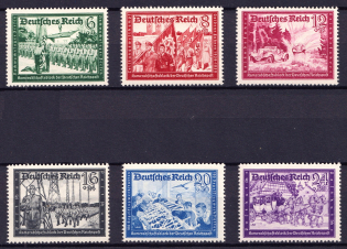 1941 Third Reich, Germany (Mi. 773 - 778, Full Set, CV $80, MNH)