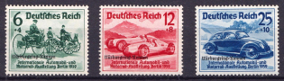 1939 Third Reich, Germany (Mi. 695 - 697, Full Set, CV $360, MNH)