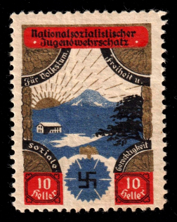 'National Socialist Youth Welfare Treasure', Swastika, Third Reich Propaganda, Cinderella, Nazi Germany