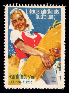 1936 'Food Exhibition ', Frankfurt, Third Reich Propaganda, Cinderella, Nazi Germany