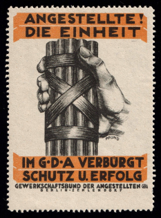 'Union Federation of Employees 'GDA'', Berlin, Third Reich Propaganda, Cinderella, Nazi Germany