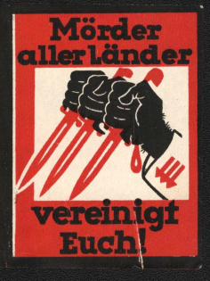 1933? 'Killers of all Countries Unite', Anti-NS-Propaganda, Cinderella, Austria