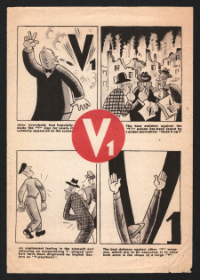 WWII German Aerial Propaganda Leaflet for British Soldiers, Third Reich Propaganda, Cinderella, Nazi Germany