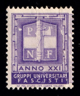 'Fascist University Groups (GUF)', The University Articulation of the National Fascist Party, Benito Mussolini, Italy, Propaganda, Cinderella