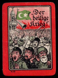 'The Holy War', WWI German Propaganda, Label