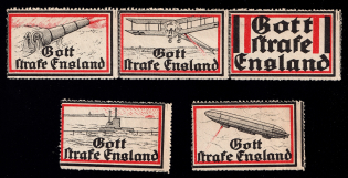 'God Punish England!', WWI Germany, Anti-British Propaganda, Cinderella