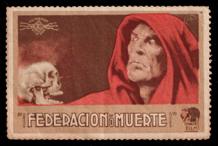 'Federation or Death', Spain, Non-Postal Stamp (MNH)