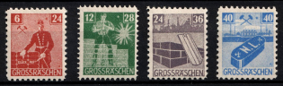 1945 Grosraschen, Germany Local Post (Mi. 43 - 46, Full Set)