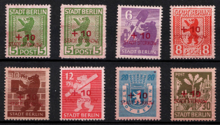 1946 Storkow (Mark), Germany Local Post (Mi. 1 - 8, Full Set, CV $30, MNH)