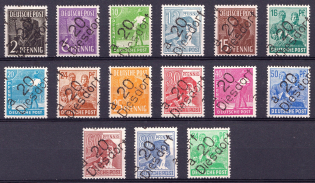 1948 District 20 Halle Main Post Office, Diesdorf Emergency Issue, Soviet Russian Zone of Occupation, Germany (Signed)