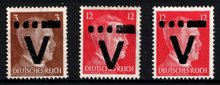1945 Westerstede (Ammerland), Germany Local Post (Mi. I - VII, Unofficial Issue)
