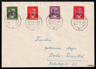 1945 Wurzen (Saxony), Soviet Russian Zone of Occupation, Germany Local Post, Cover
